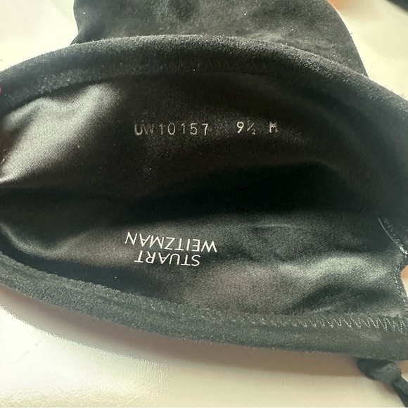 Stuart Weitzman Lowland Black Over the Knee Boots - Picture 10 of 11